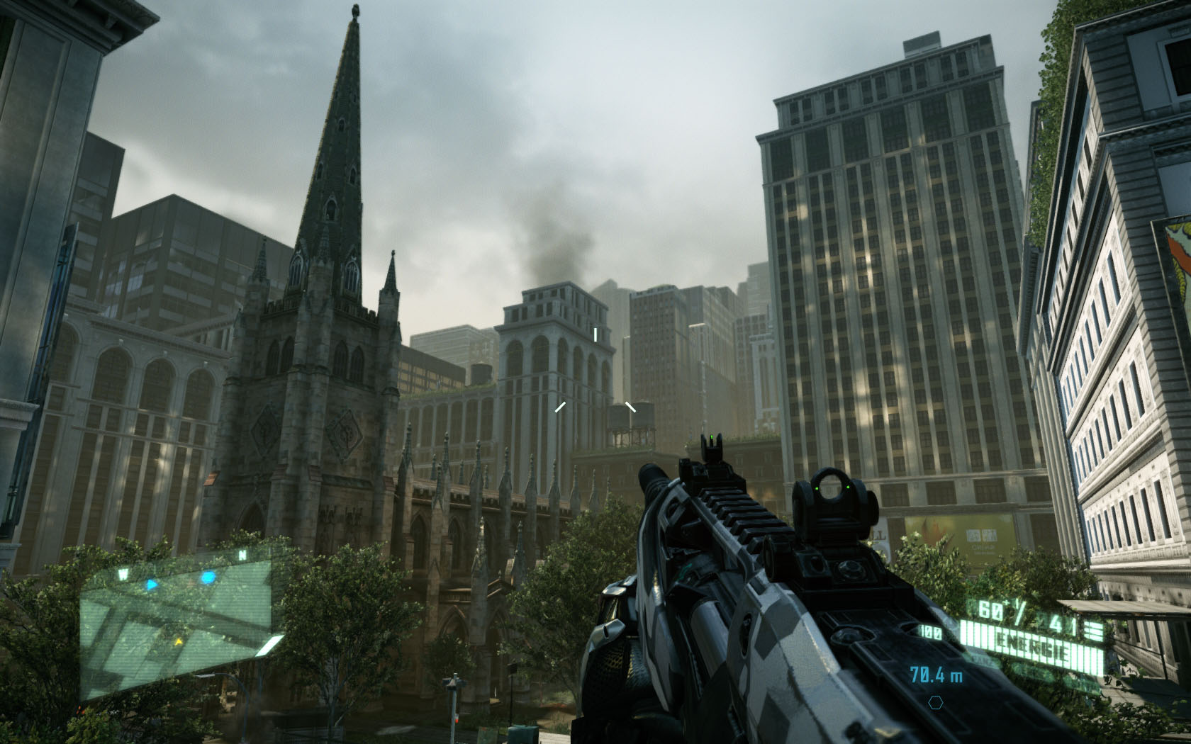 Kirche in New York (extrem)