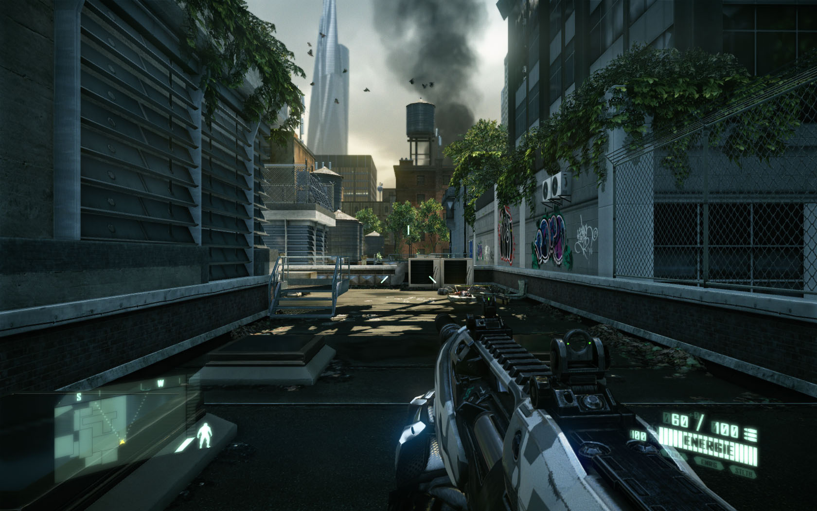 Der Blick auf das neue World Trade Center (sehr hoch)