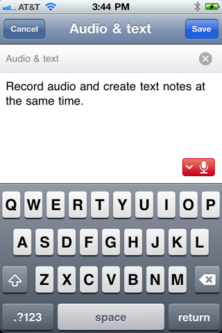 Evernote 4.0 für iOS 