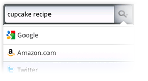 Firefox 4 für Android: integrierte Suche