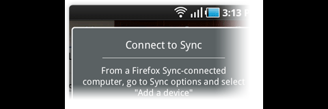 Firefox 4 f&uuml;r Android mit Firefox Sync