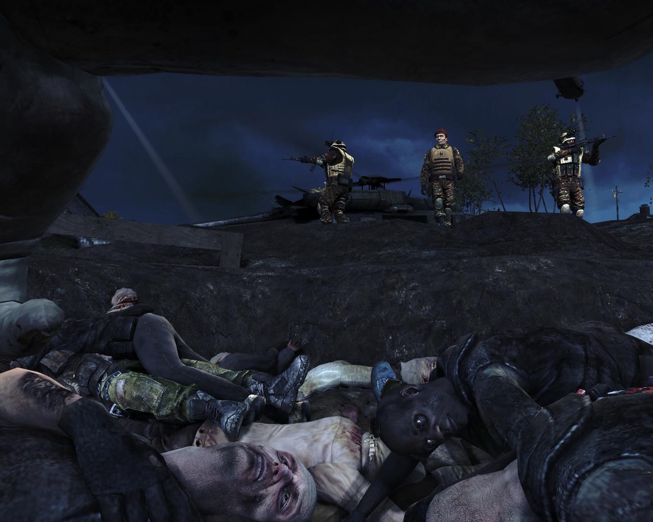 Ein Massengrab dient kurze Zeit als Versteck.