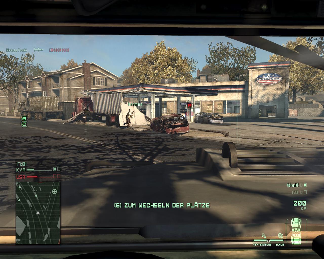 Per Jeep geht es im Team-Deathmatch zum Gegner. 