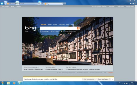 Internet Explorer 9 von Microsoft