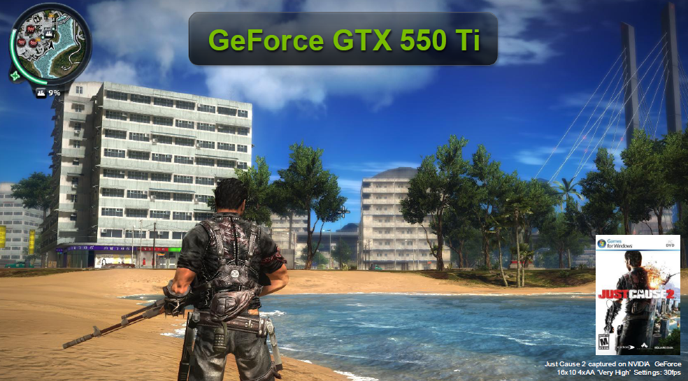 ... und der aktuellen 550 Ti von 2011