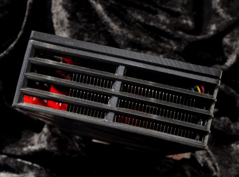 Luftauslass am Ende der Karte