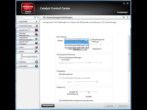 Abschaltbare Treiberoptimierungen und zu lange Texte