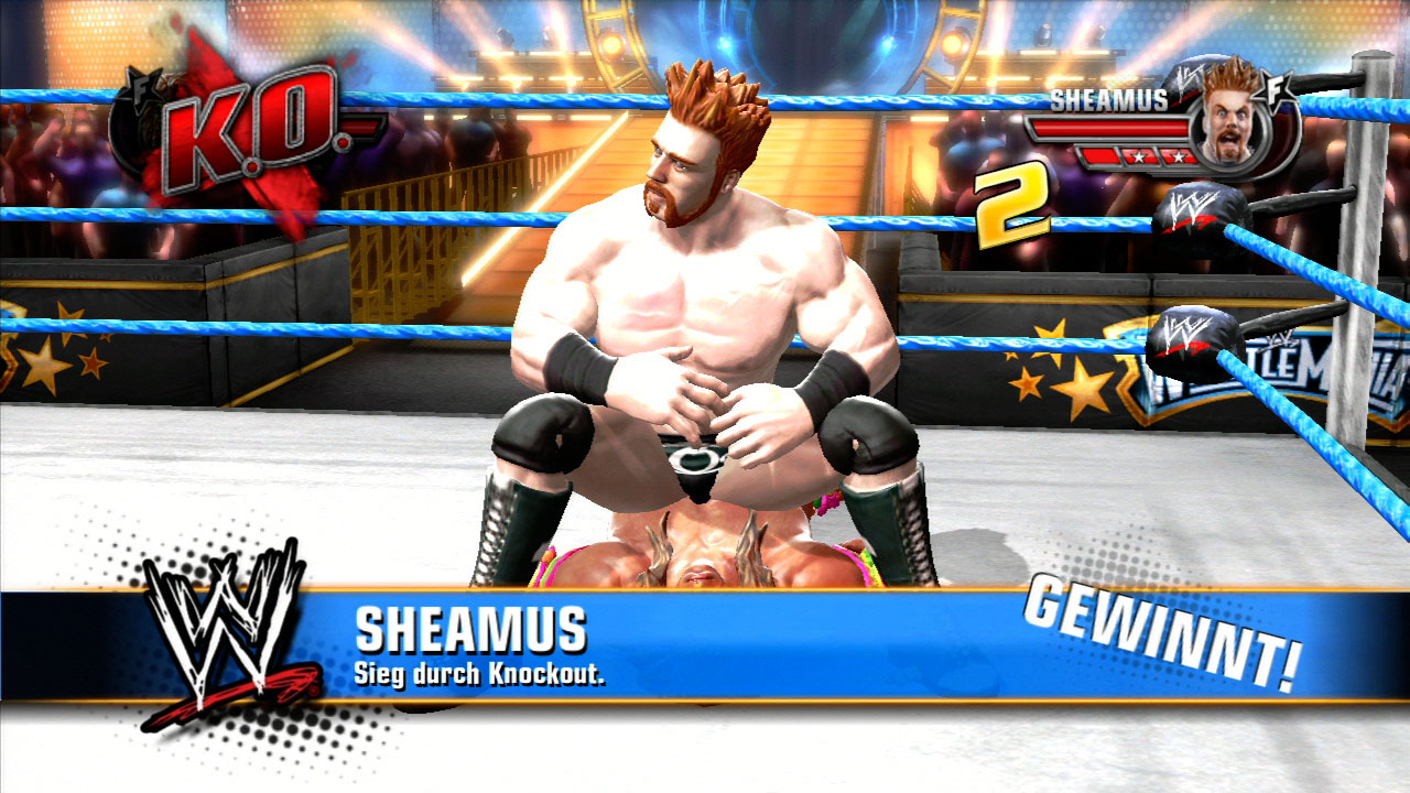 Nach Finisher-Moves ist der Pin nur noch Formsache.