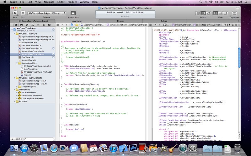 Xcode 4 von Apple