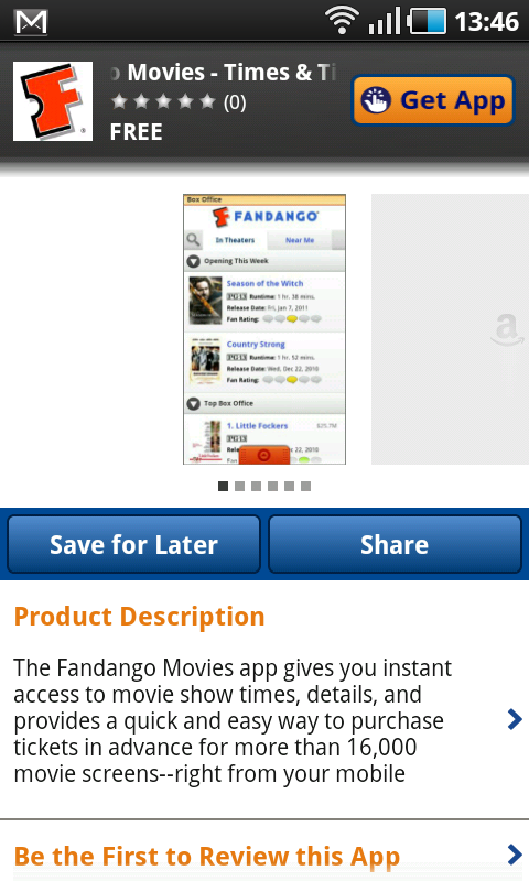 Amazon Appstore - Apps können für spätere Käufe vorgemerkt werden. (Bild: Playandroid.com)