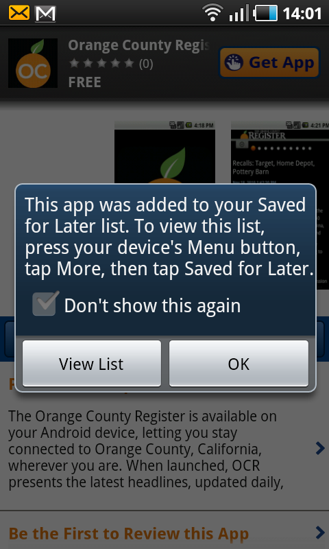 Amazon Appstore - Apps können für spätere Käufe vorgemerkt werden. (Bild: Playandroid.com)