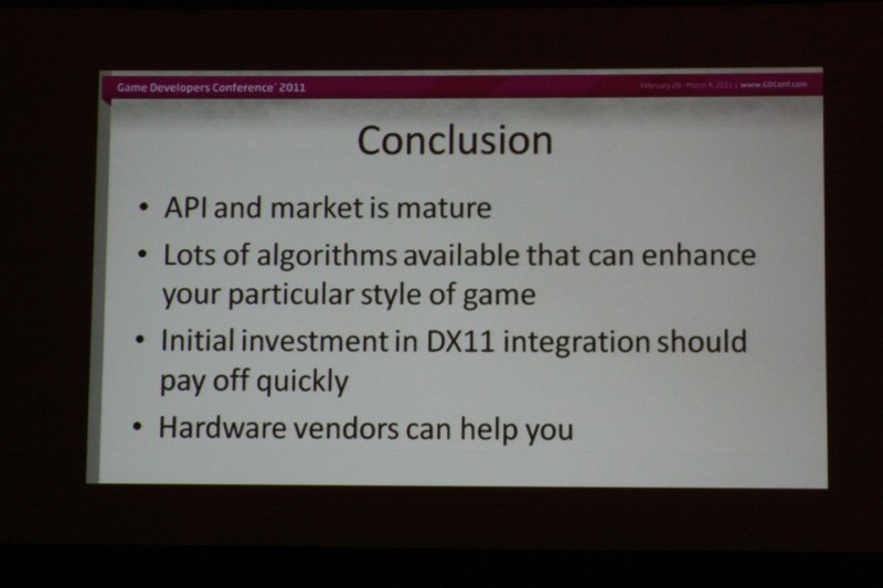 Game Developers Conference 2011 - DirectX 11