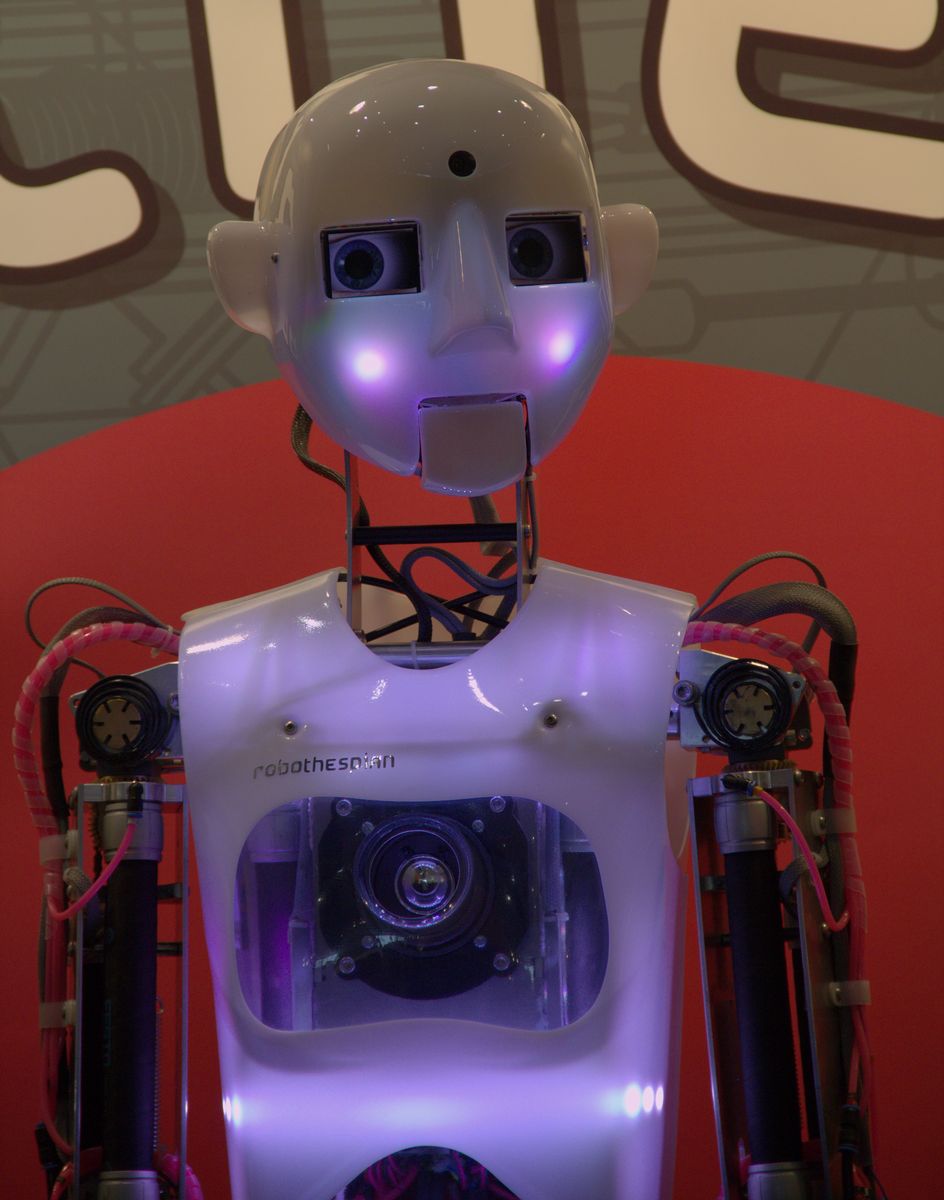 Der Schauspielroboter Robothespian (Foto: wp)