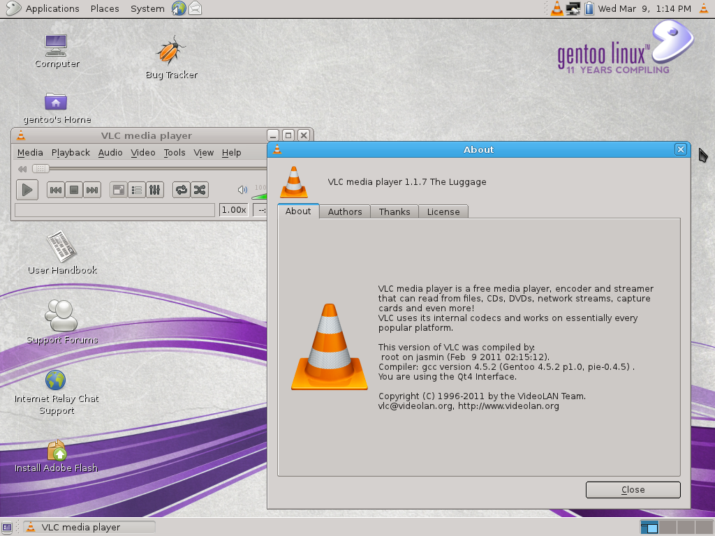Gentoo LiveDVD 11.0