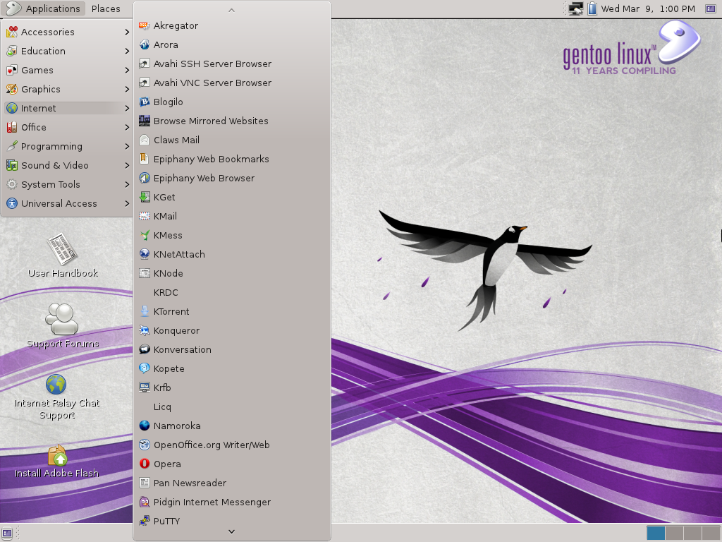 Gentoo LiveDVD 11.0