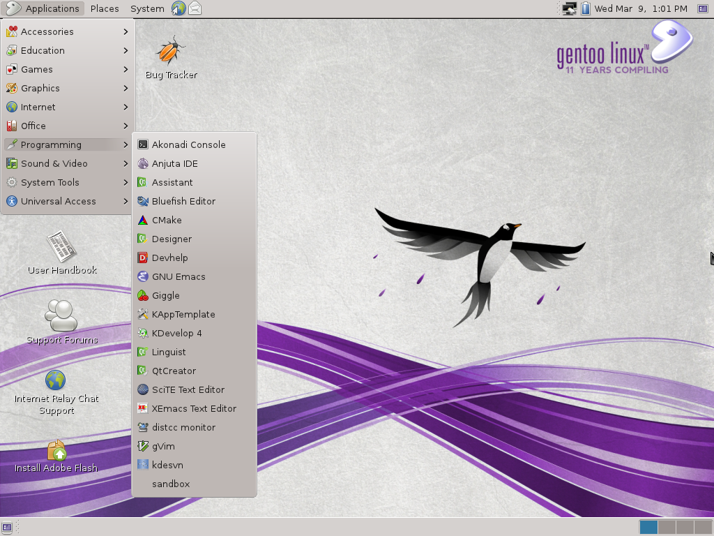 Gentoo LiveDVD 11.0