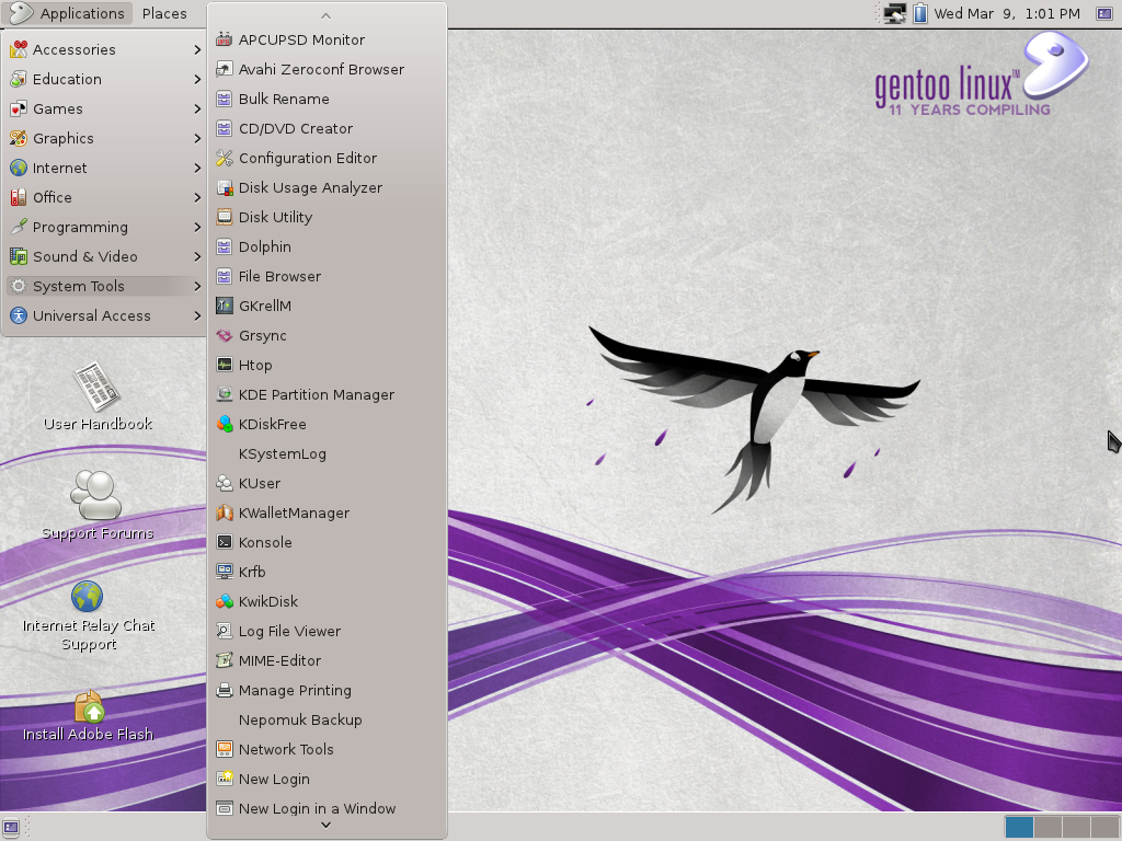 Gentoo LiveDVD 11.0