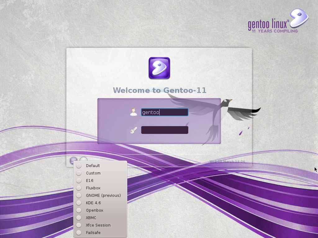 Gentoo LiveDVD 11.0