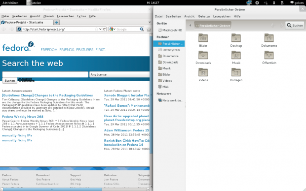 ... werden die Fenster gekachelt.