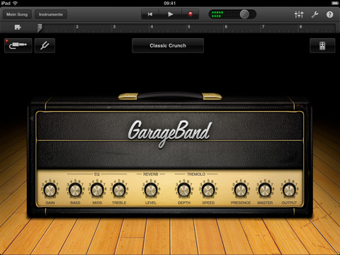 Garageband auf dem iPad
