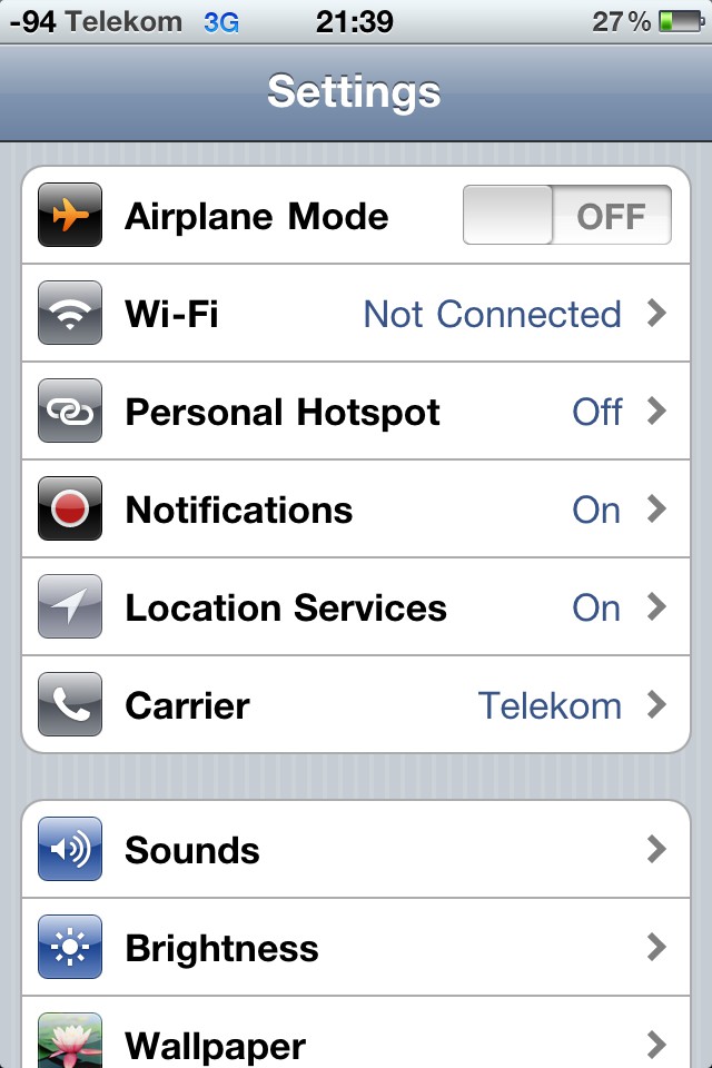 iPhone 4 mit neuen Konfigurationsmöglichkeiten