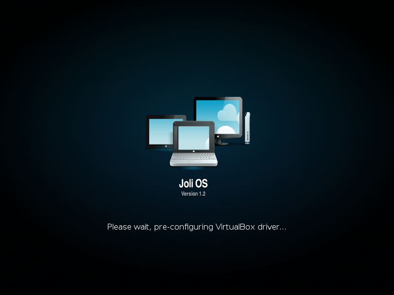 Der neuen Splashscreen von Joli OS 1.2