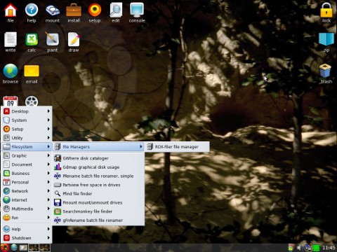 Lucid-Puppy bietet zahlreiche Dateimanager und entsprechende Werkzeuge