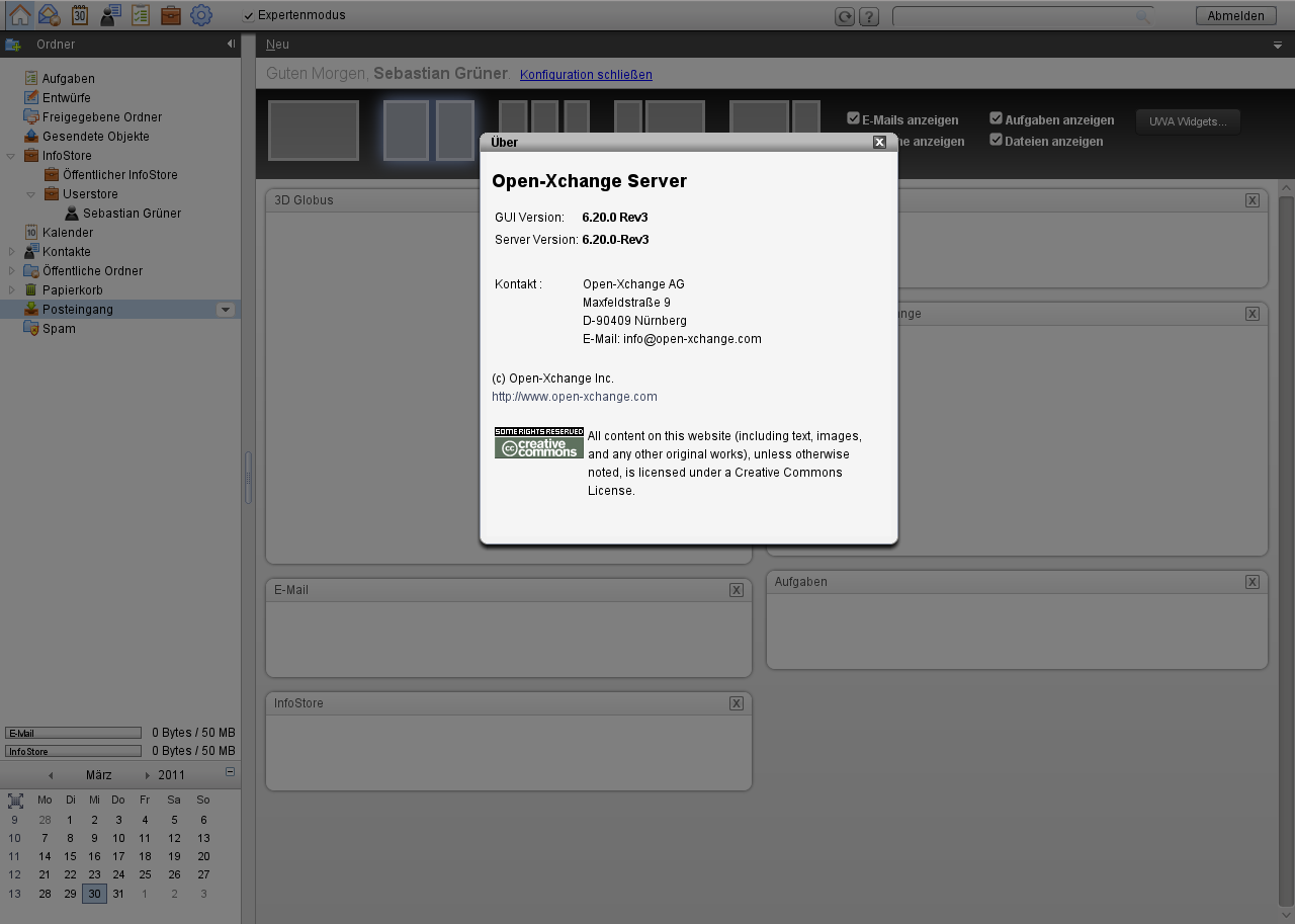 Open-Xchange Server 6.20