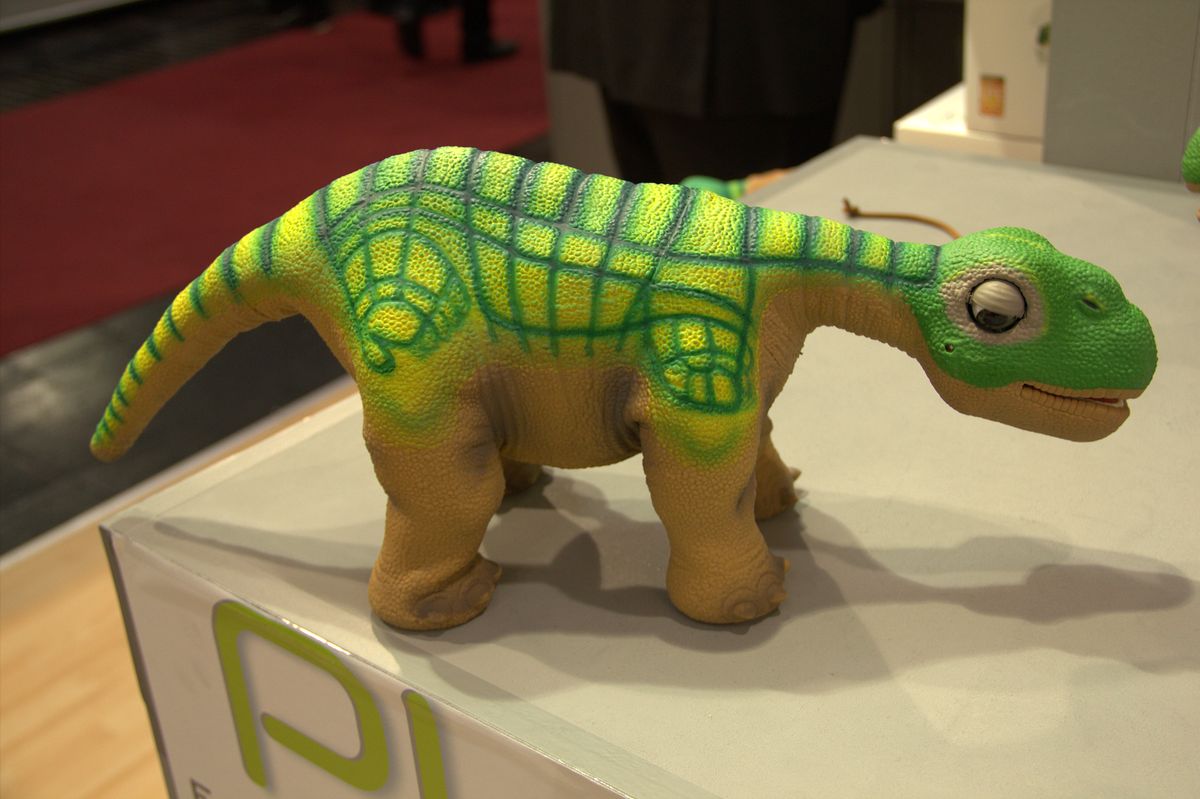 Der Dinosaurier-Roboter Pleo RB (Foto: wp)