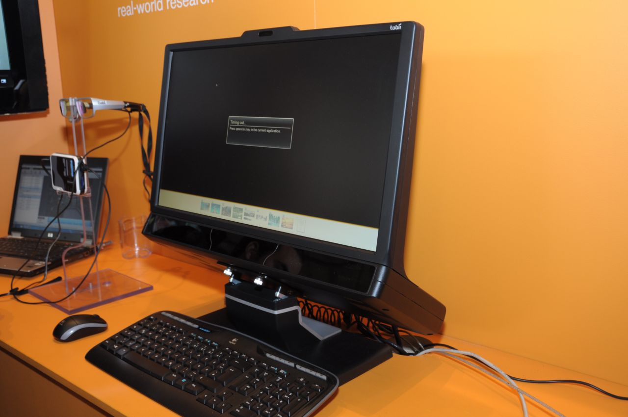 Weiterer Prototyp mit Eytrackingsystem (Foto: as)