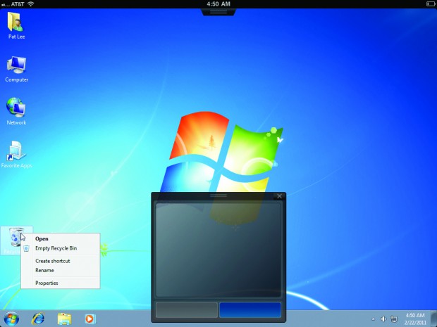 VMware-View-App für das iPad (Bild: VMware)