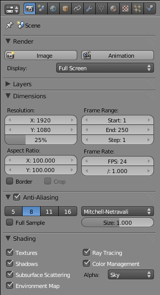 Flexible GUI in Blender 2.5