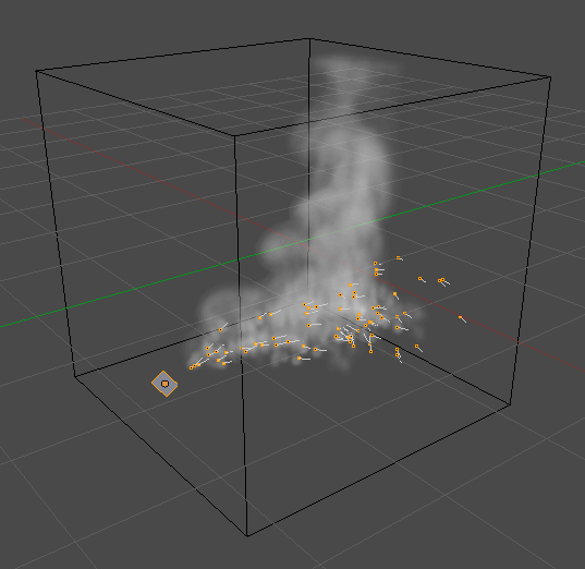 Rauchsimulator in Blender 2.5
