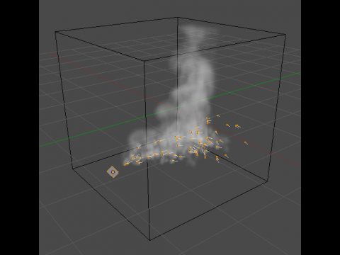 Rauchsimulator in Blender 2.5