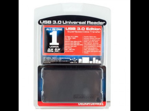 Delkin 3.0 Multi-Card Reader and Writer - Verkaufsverpackung