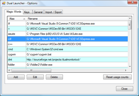 Dual Monitor Tools: Dual Launcher