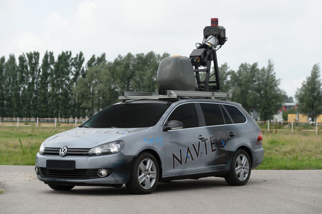 Microsofts Bing-Auto für den Streetside-Dienst. (Bild: Microsoft)