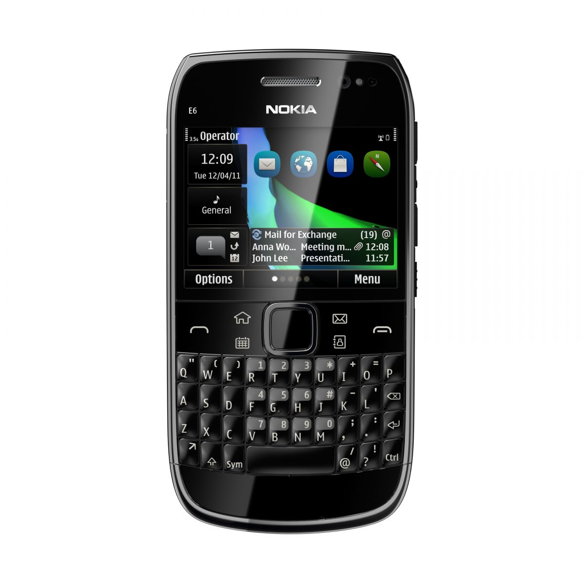 Nokia E6 mit Symbian Anna