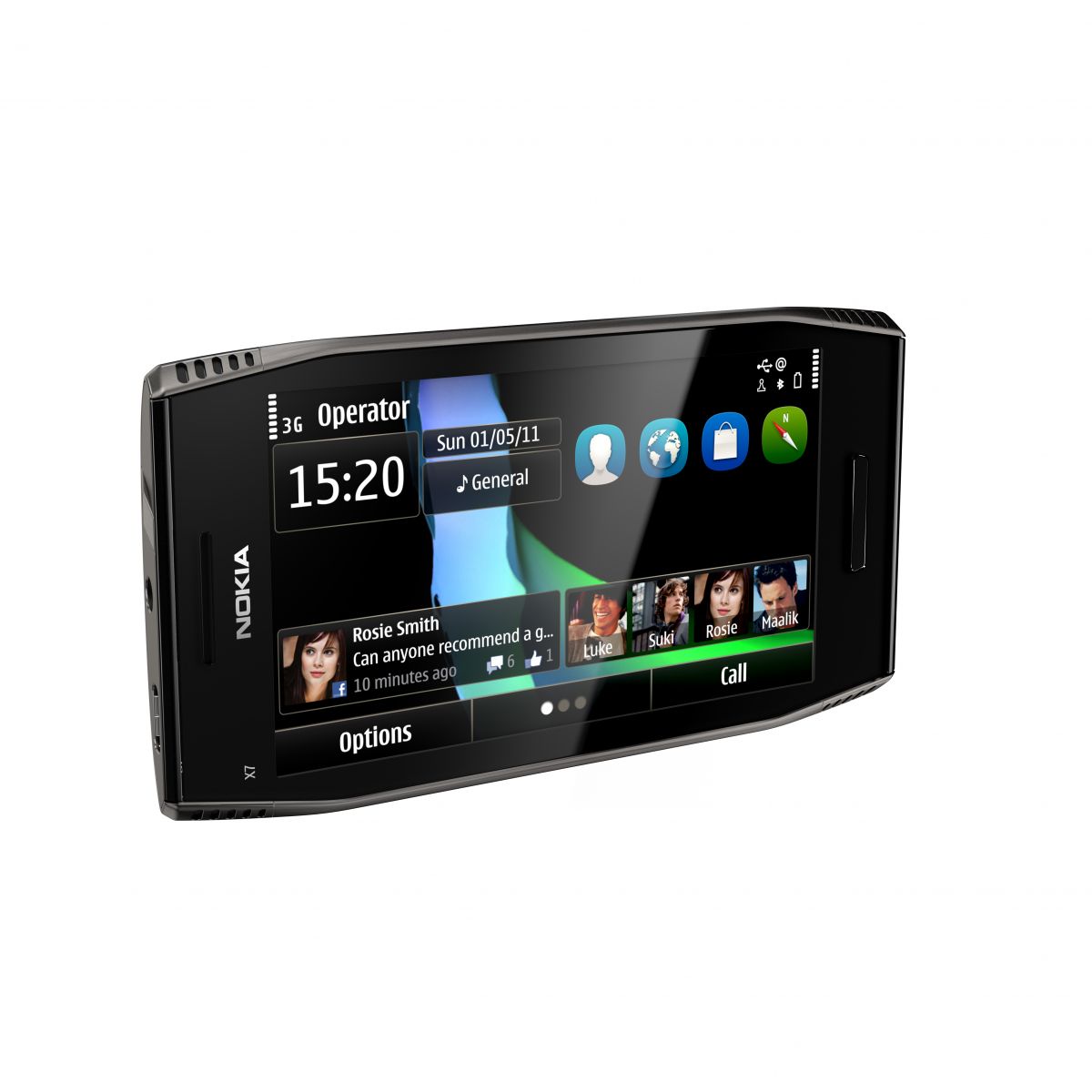 Nokia X7 mit Symbian Anna