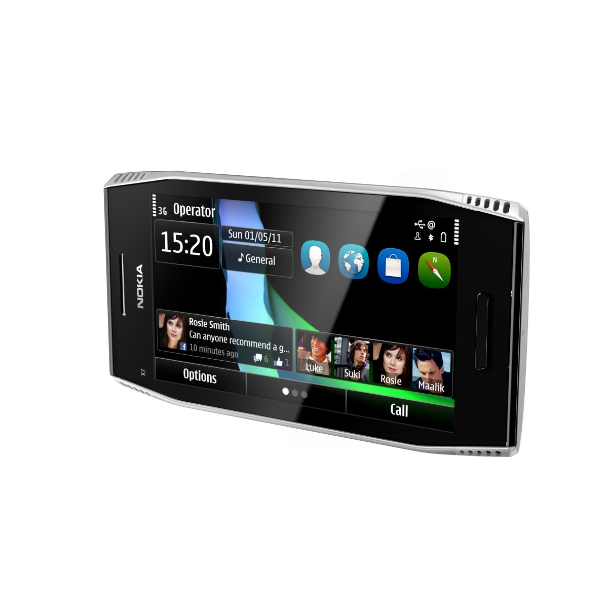 Nokia X7 mit Symbian Anna