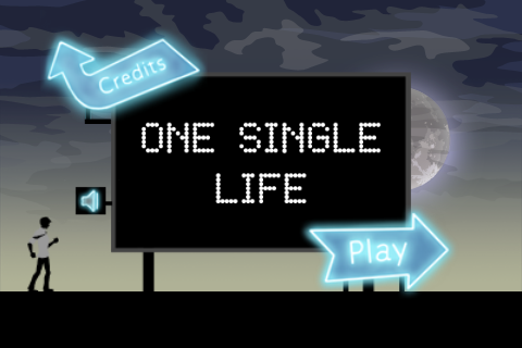 Startbildschirm von One Single Life