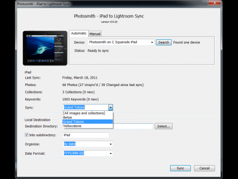Lightroom-Plugin f&uuml;r Photosmith