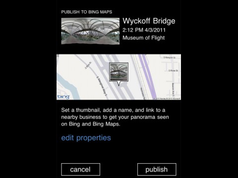 Microsoft Photosynth f&uuml;r iOS - Panorama auf Bing Maps