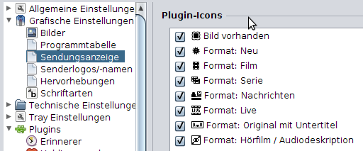 TV-Browser 3.0 - Konfiguration