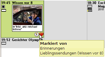 TV-Browser 3.0 - Tooltips