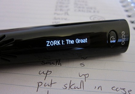 Zork I auf dem Livescribe-Stift