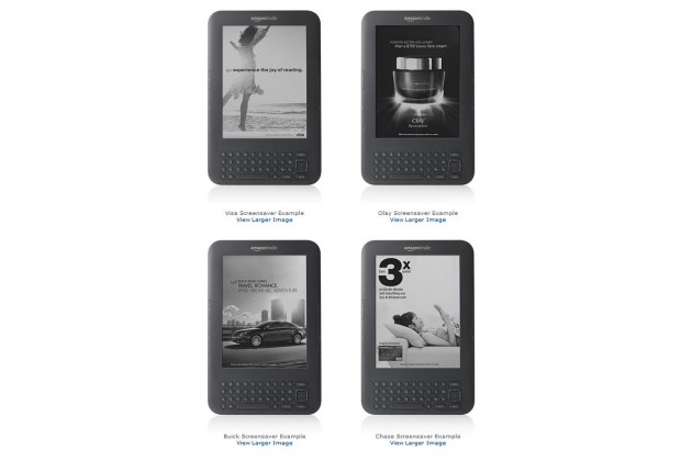 Hautpflege, Auto, Kreditkarte: Mit diesen Anzeigen startet Amazon. (Screenshot)