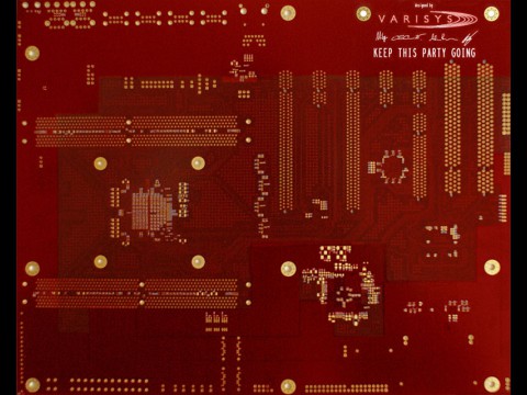 AmigaOne X1000 - Platinenunterseite des Nemo-R2-Boards inklusive Entwicklerunterschriften (Bild: A-Eon Technology)