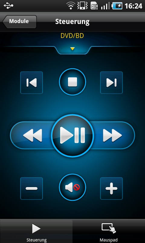 PowerDVD Remote App für Android (Bild: Cyberlink)