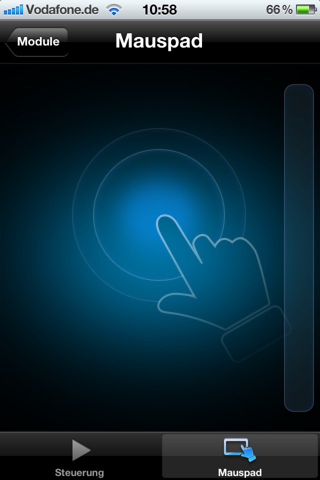 PowerDVD Remote App für iOS (Bild: Cyberlink)